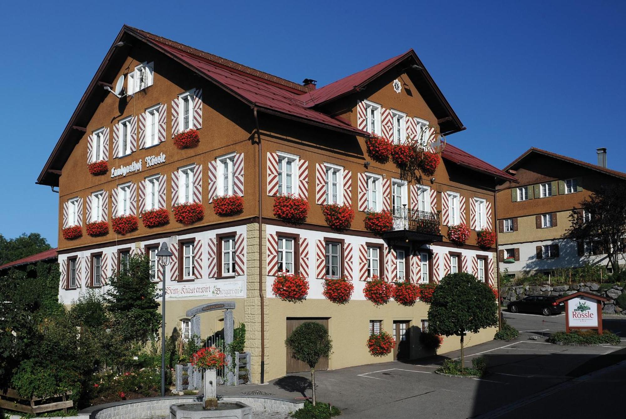 Landgasthof Roessle - Beim Kraeuterwirt Oberstaufen Extérieur photo
